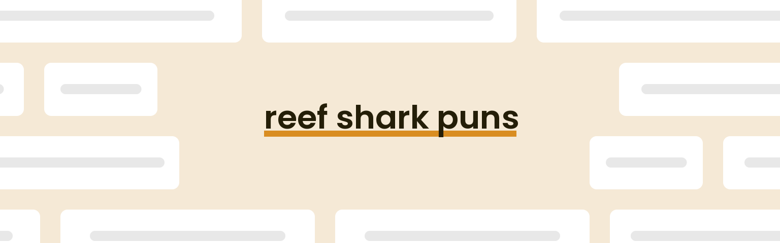reef-shark-puns