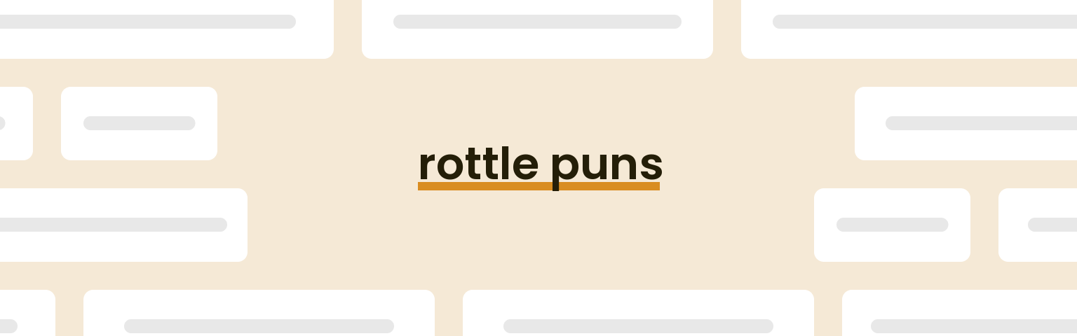 rottle-puns