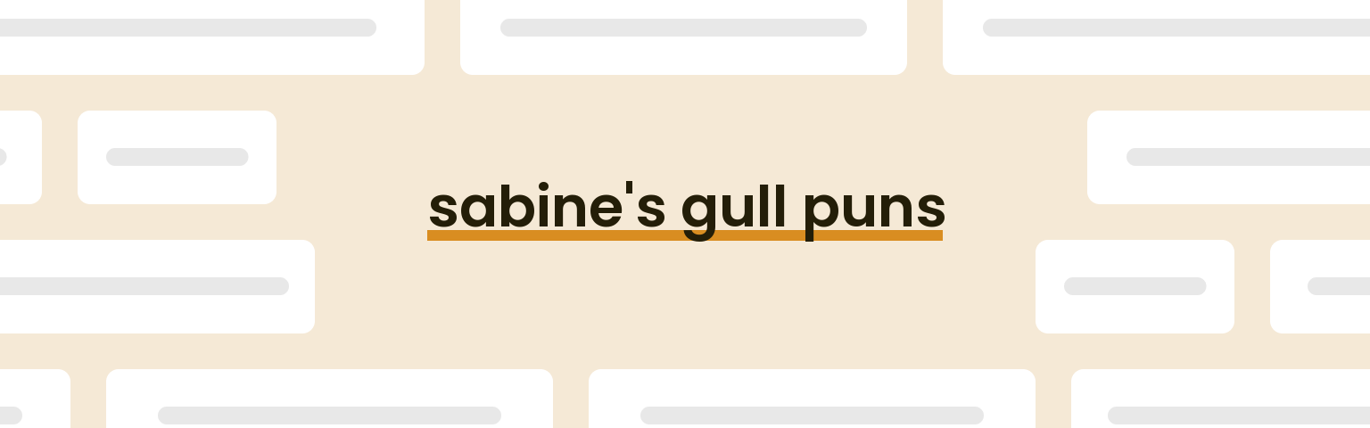 sabines-gull-puns