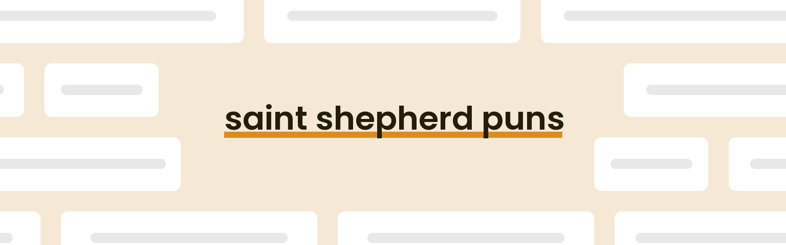saint-shepherd-puns