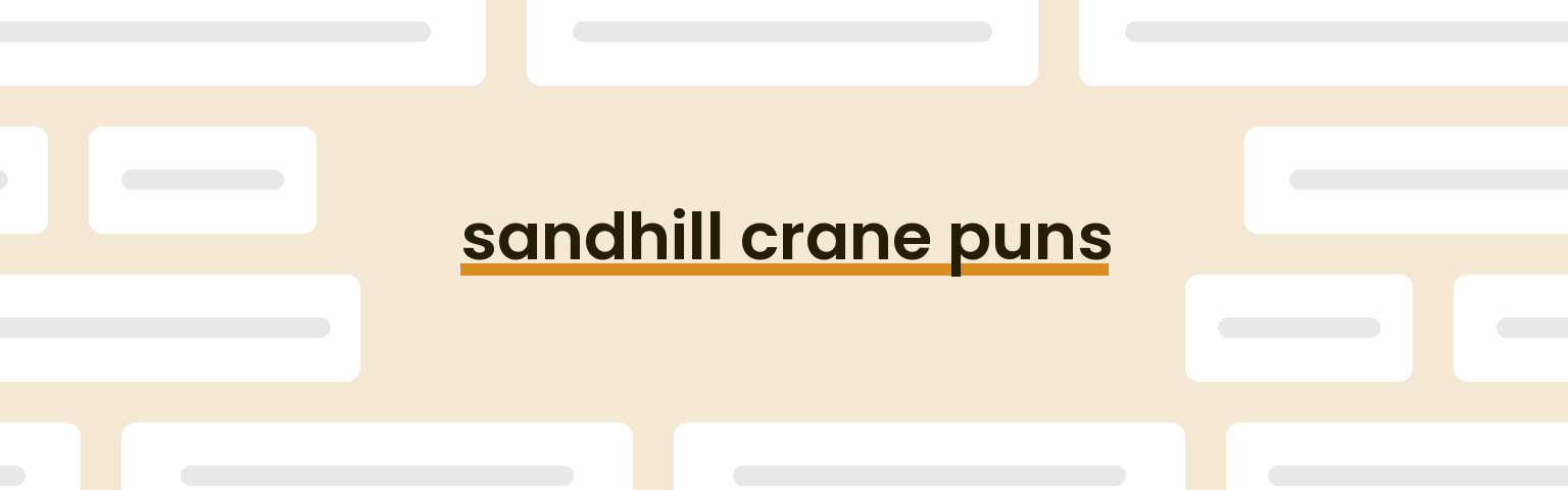 sandhill-crane-puns