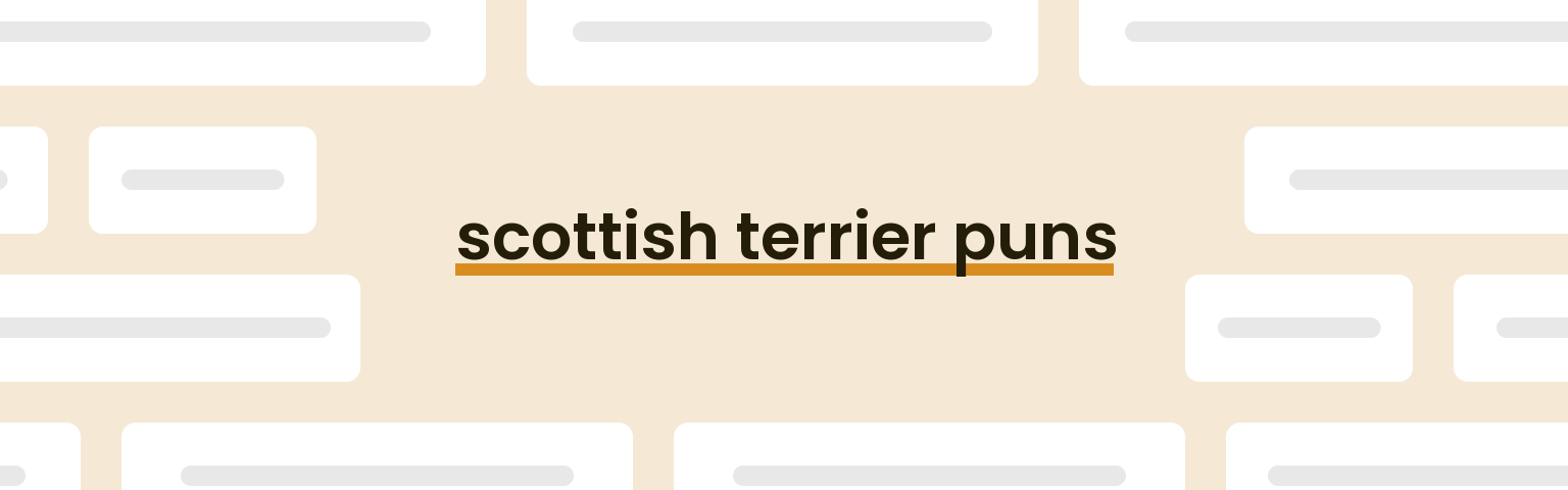 scottish-terrier-puns