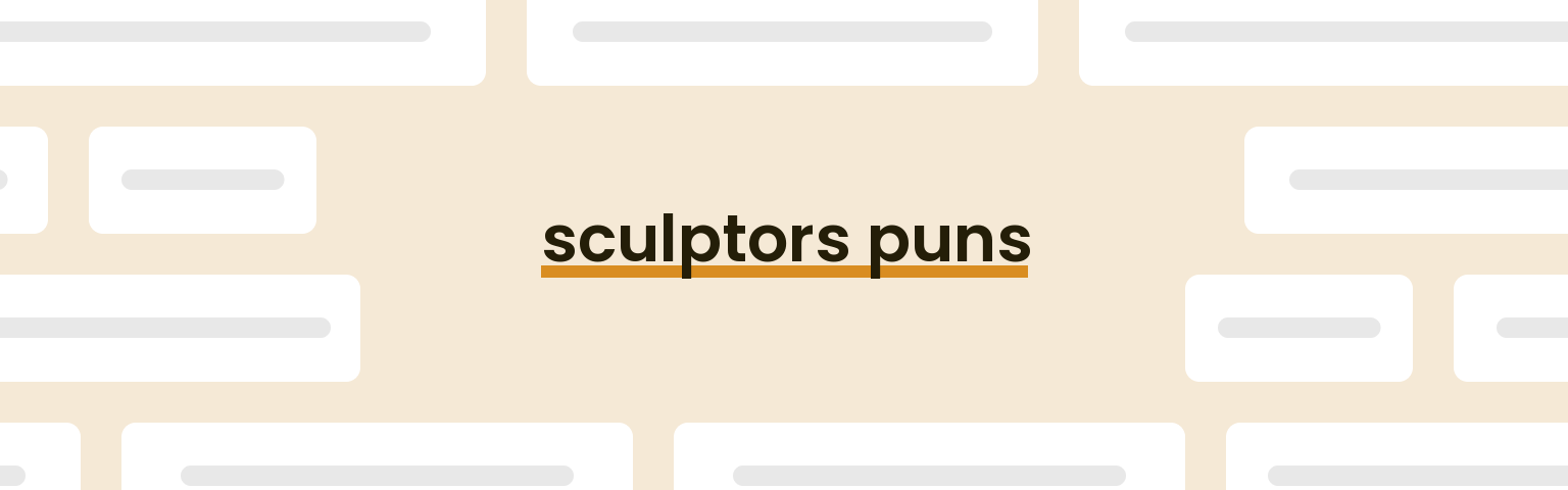 sculptors-puns