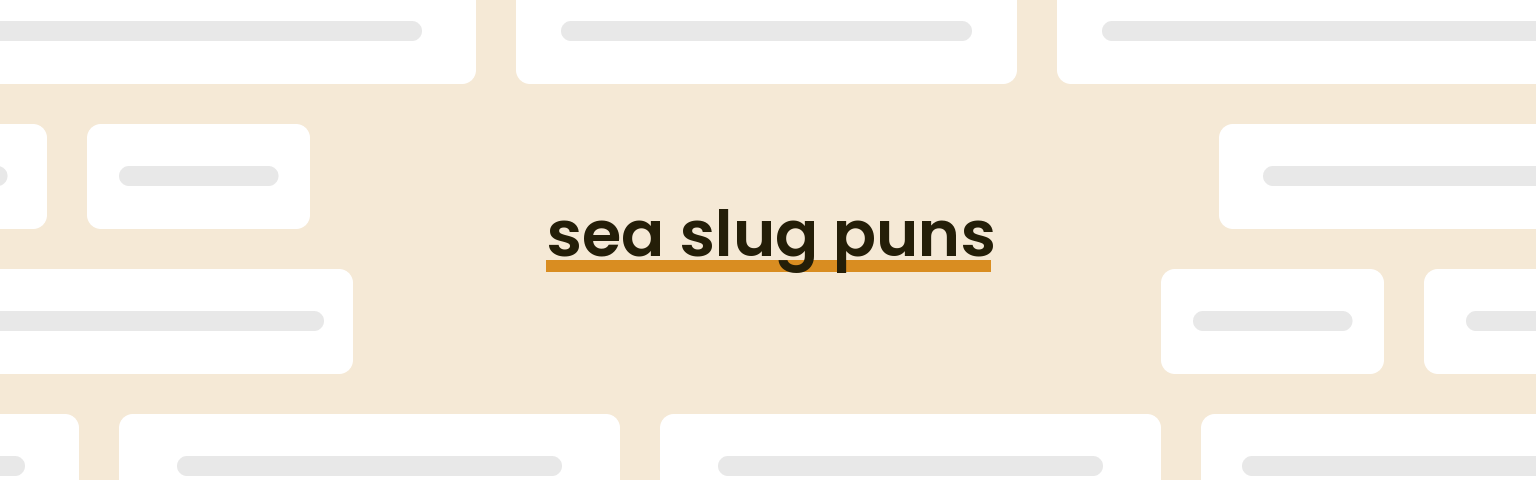 sea-slug-puns