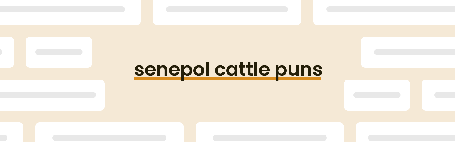 senepol-cattle-puns