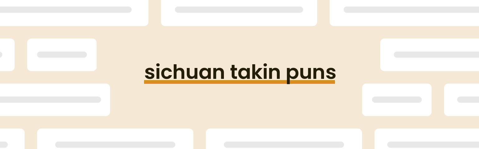 sichuan-takin-puns