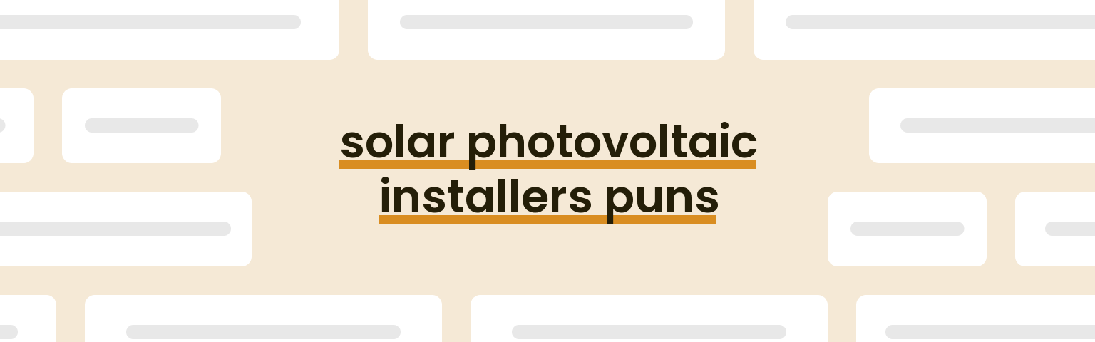 solar-photovoltaic-installers-puns