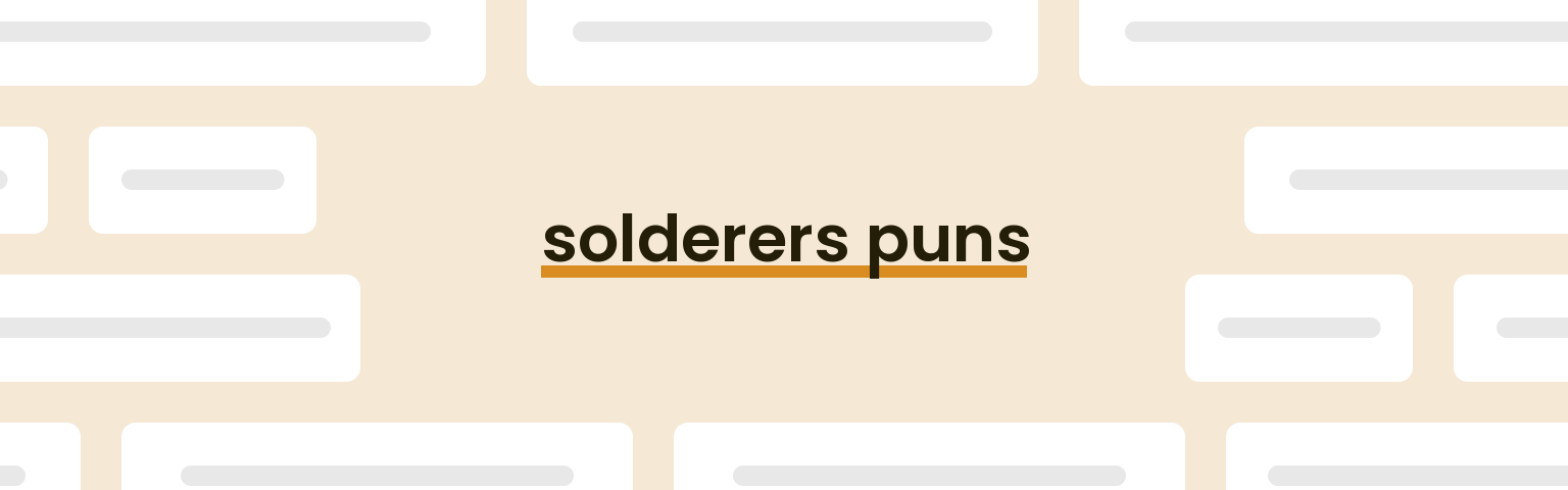 solderers-puns