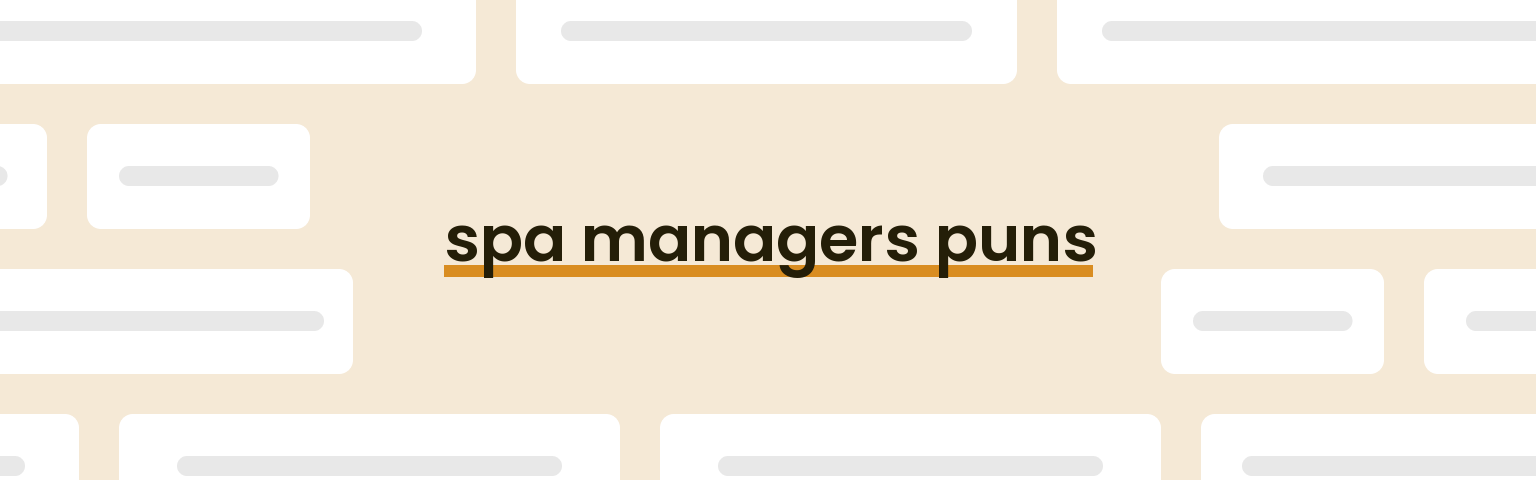 spa-managers-puns