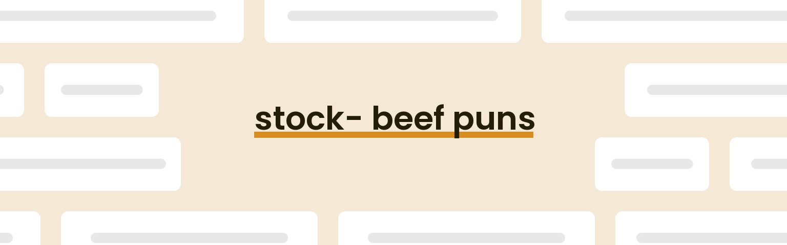 stock-beef-puns