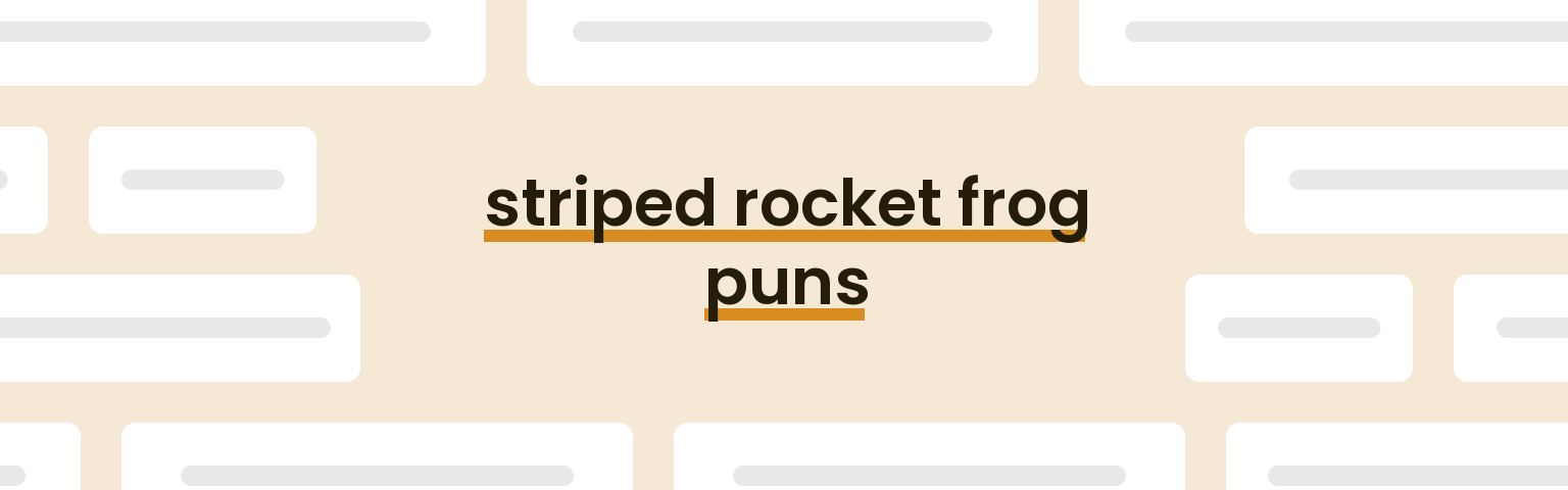 striped-rocket-frog-puns