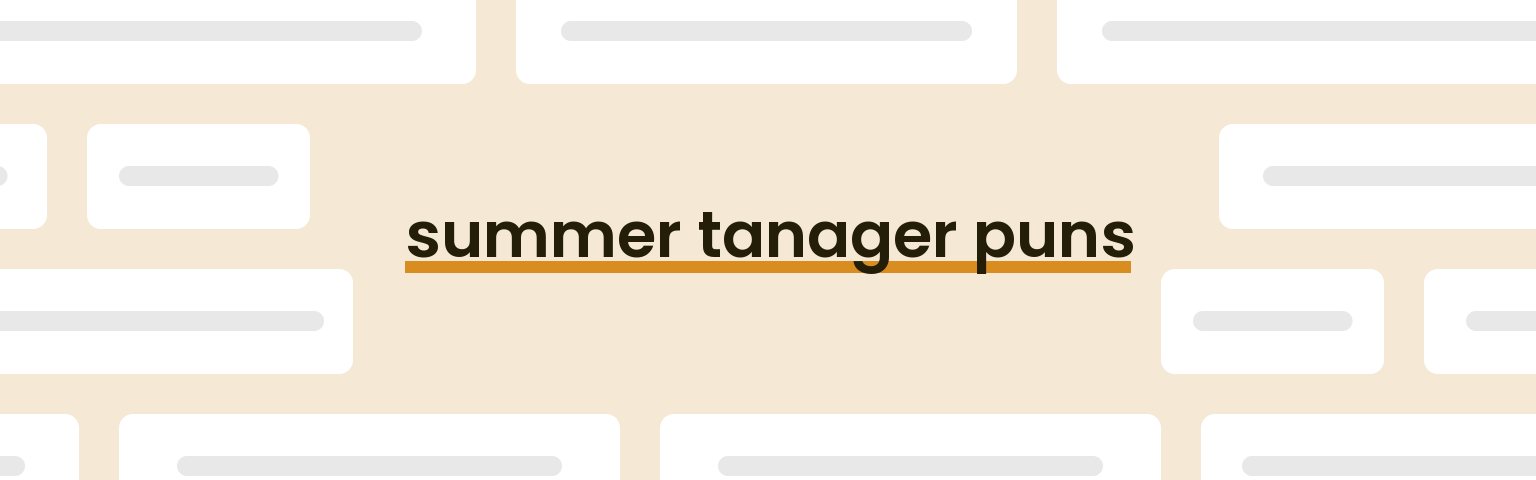 summer-tanager-puns