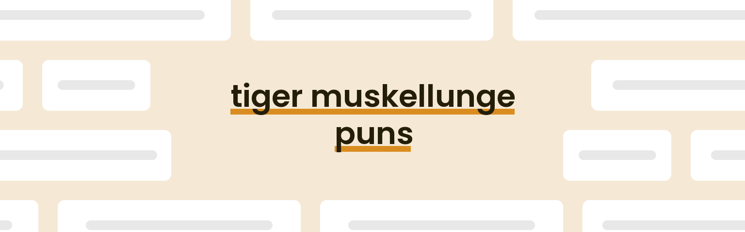 tiger-muskellunge-puns