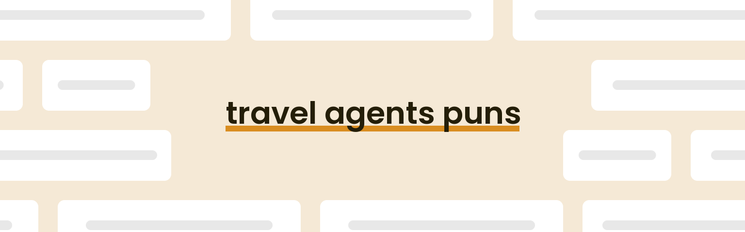 travel-agents-puns