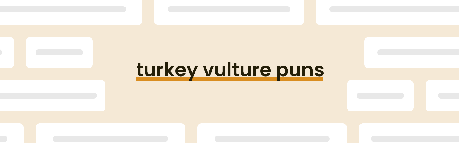 turkey-vulture-puns