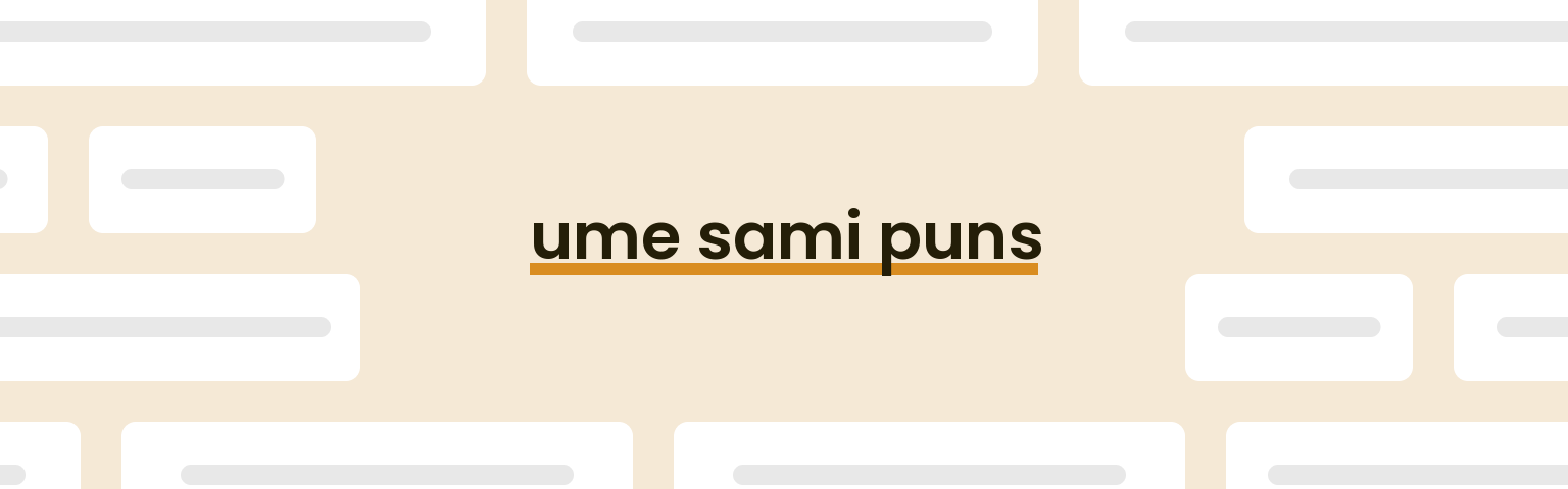 ume-sami-puns