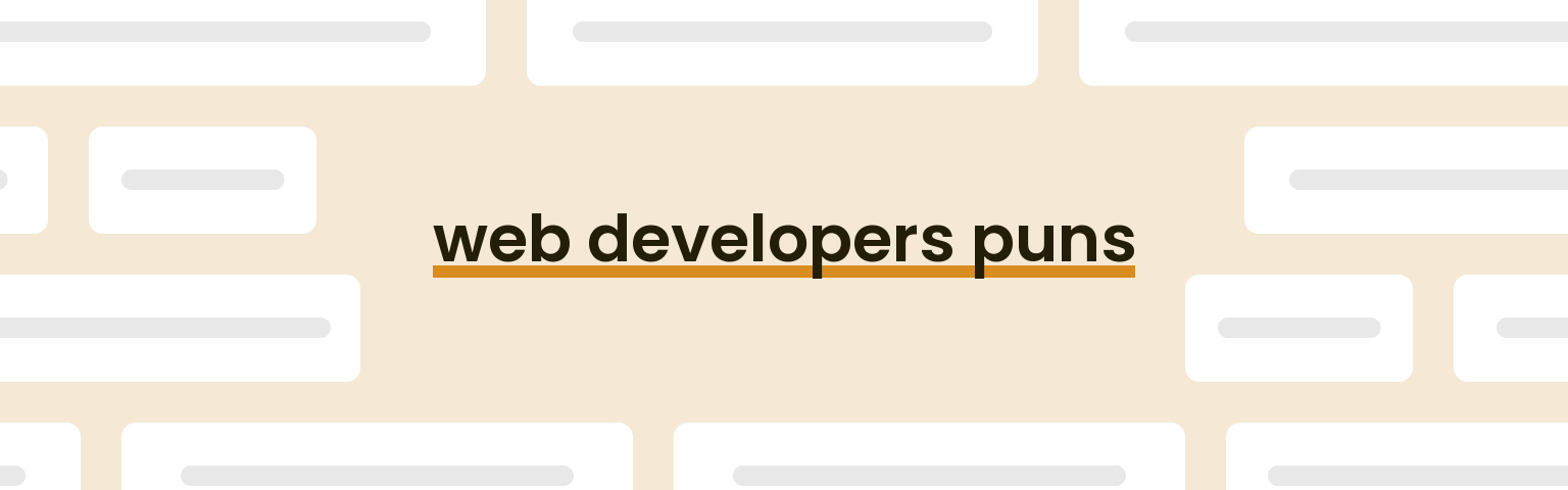 web-developers-puns