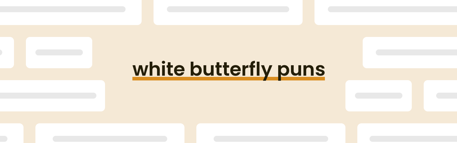 white-butterfly-puns