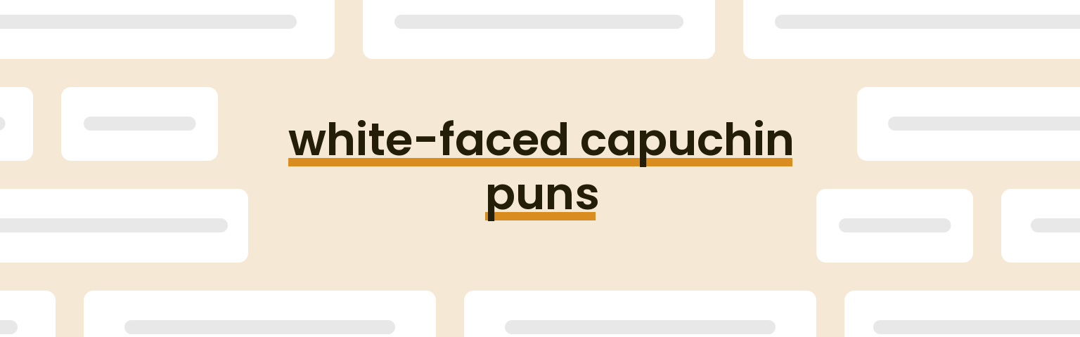 white-faced-capuchin-puns