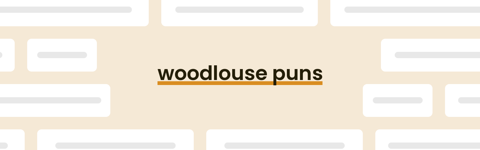 woodlouse-puns