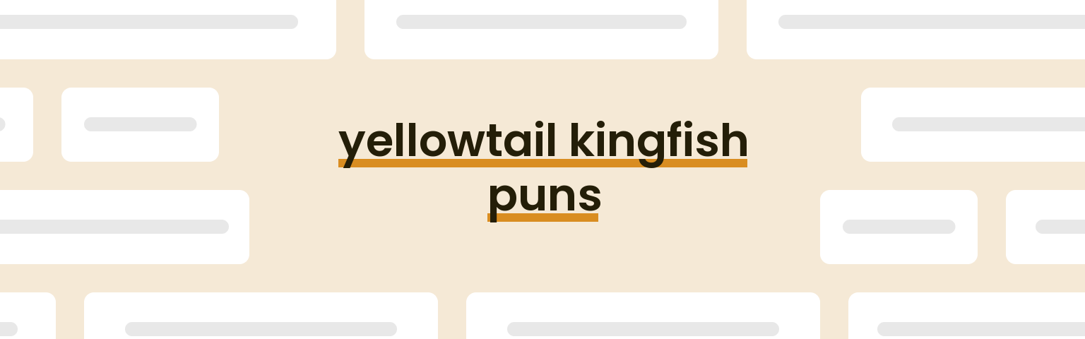 yellowtail-kingfish-puns