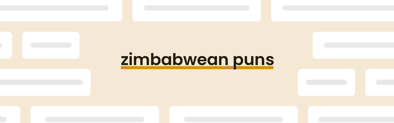 zimbabwean-puns